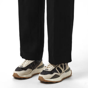 Lace And Mesh Lacerunner Trainers