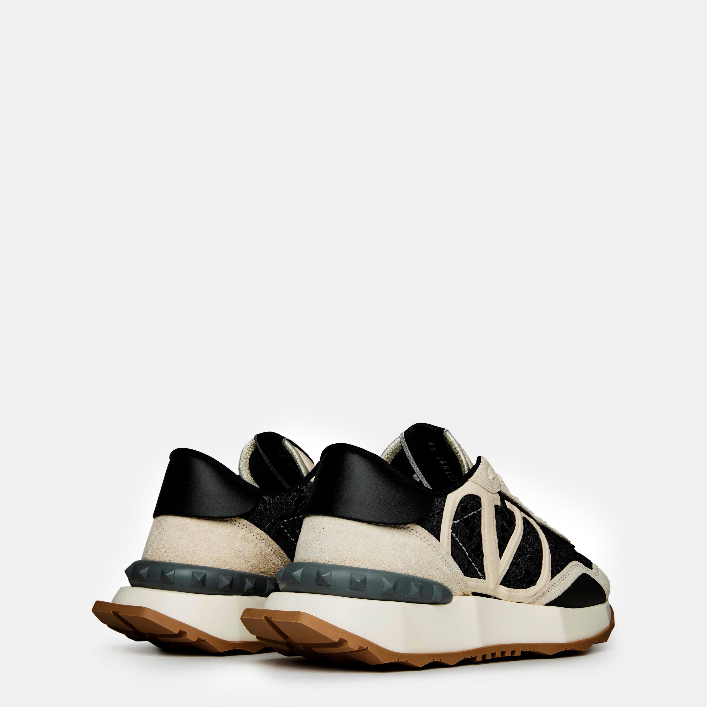 Lace And Mesh Lacerunner Trainers