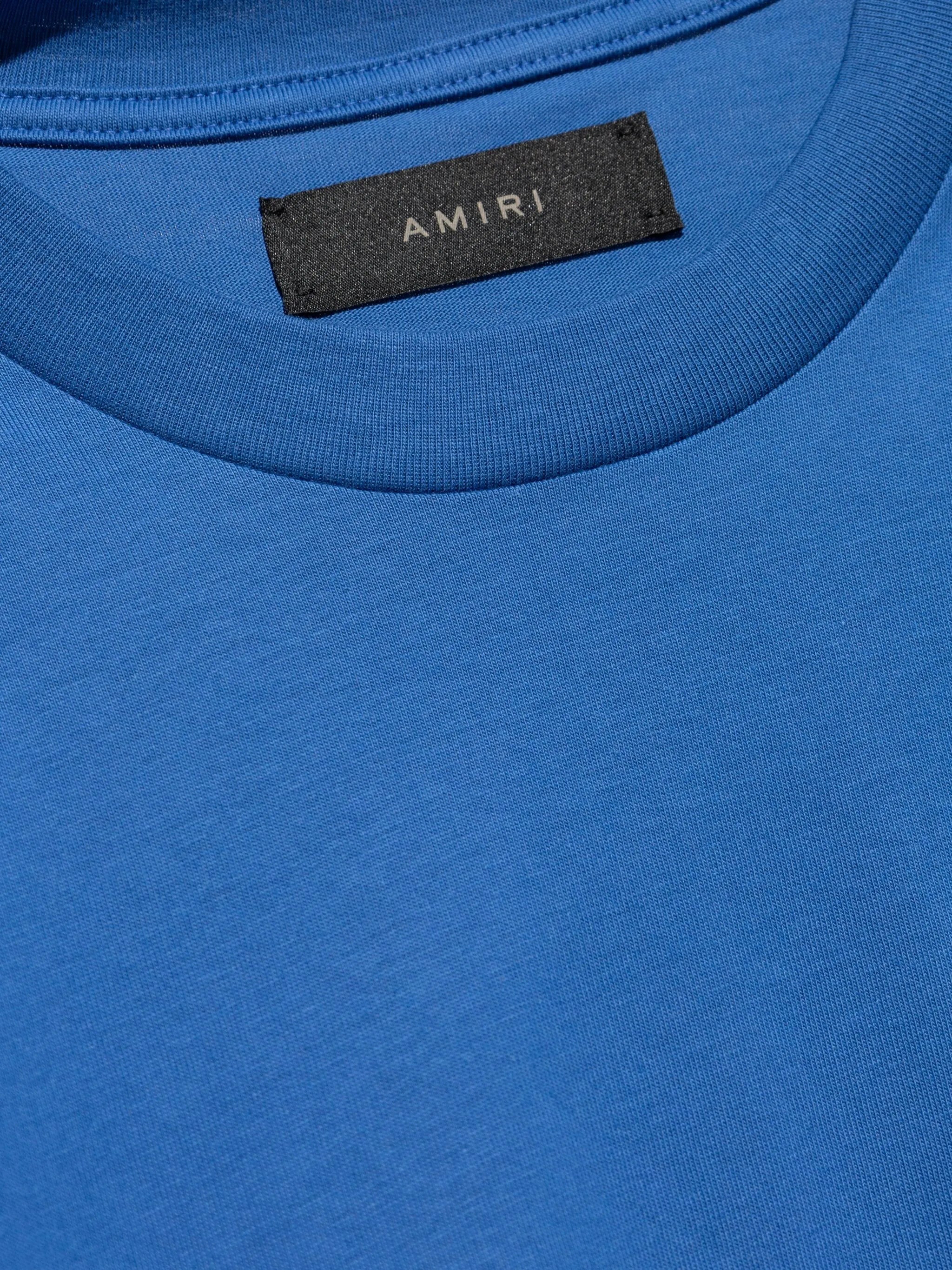 Amiri MA Core Printed T-Shirt in Blue