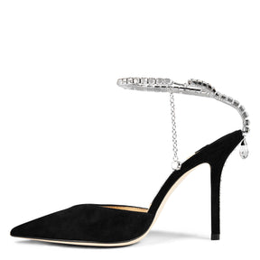 Women's Suede Saeda 100 Pumps