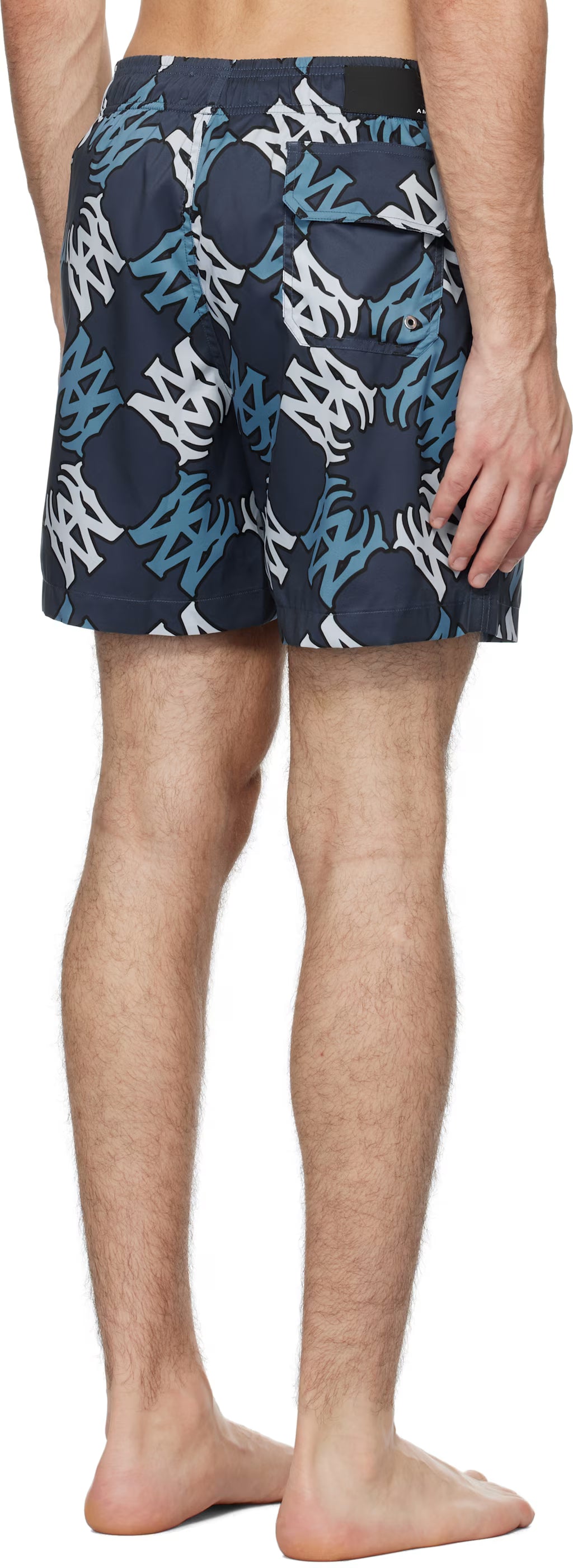 Navy MA Quad Swim Shorts