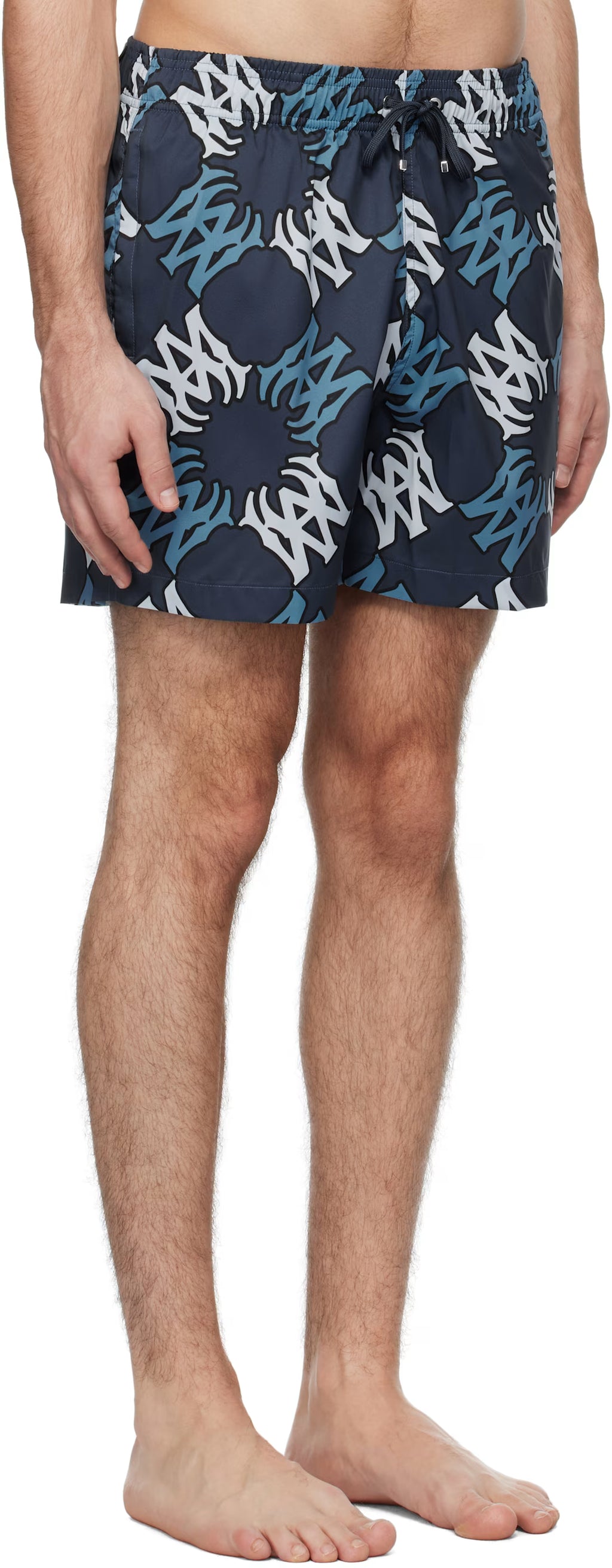 Navy MA Quad Swim Shorts