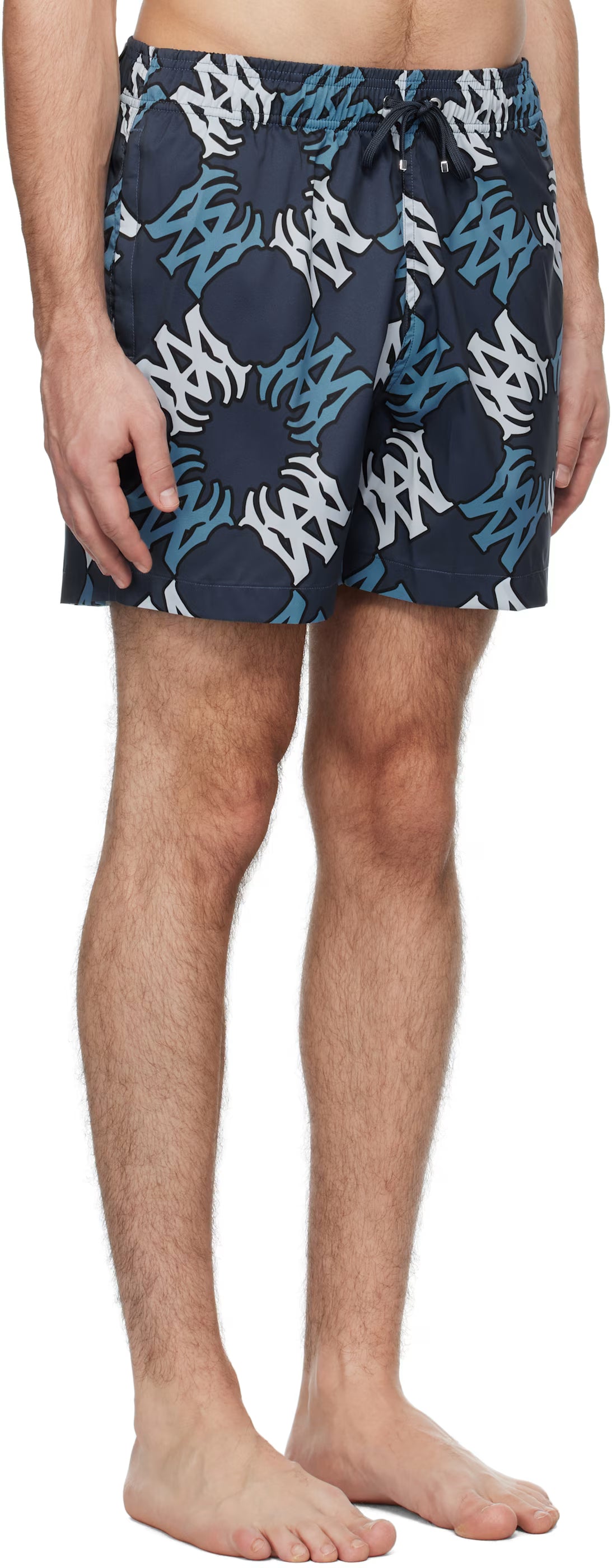Navy MA Quad Swim Shorts