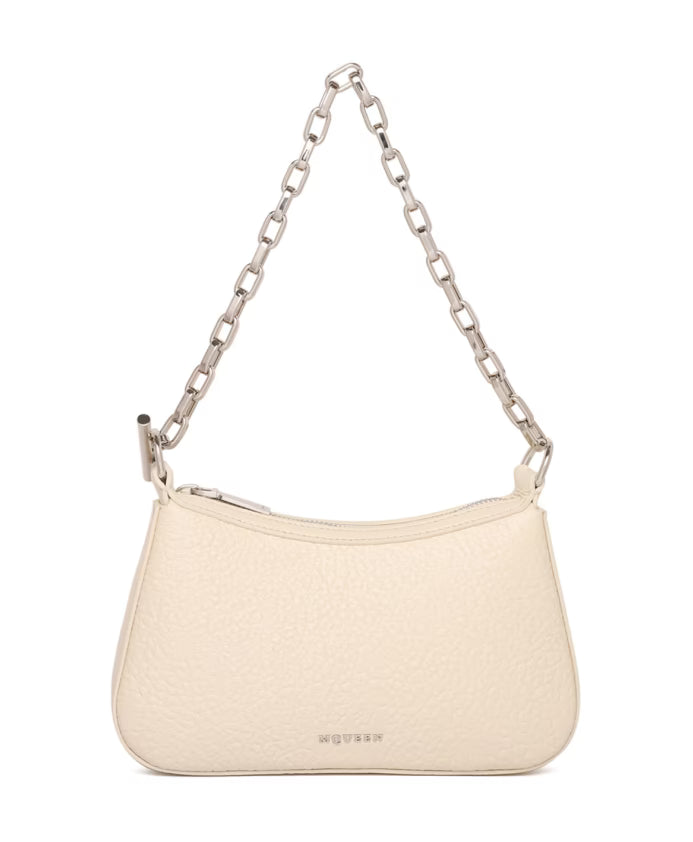 Cream Mini Clutch Bag