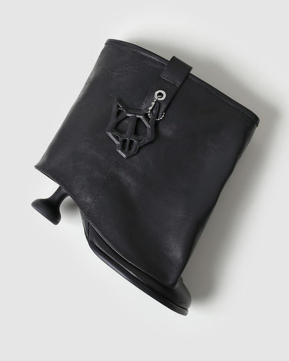 Bam Black Leather