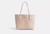 Coach City Tote Bag In Signature Canvas - Bags | Shop From The Mirage