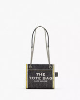 The Denim Chain Crossbody Tote Bag
