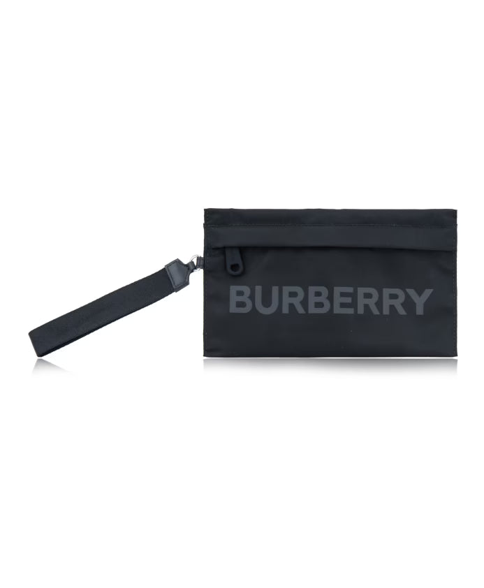 Fabric Handbag Clutch with Zipper