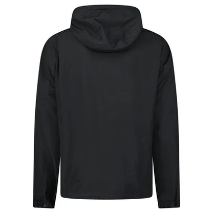 Burberry 'Stanford' Zip-Up Check Reversible Hooded Jacket Black & Check