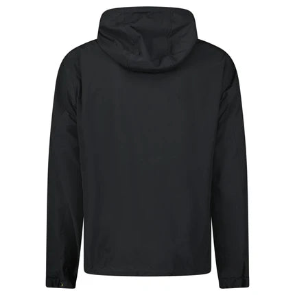 Burberry 'Stanford' Zip-Up Check Reversible Hooded Jacket Black & Check