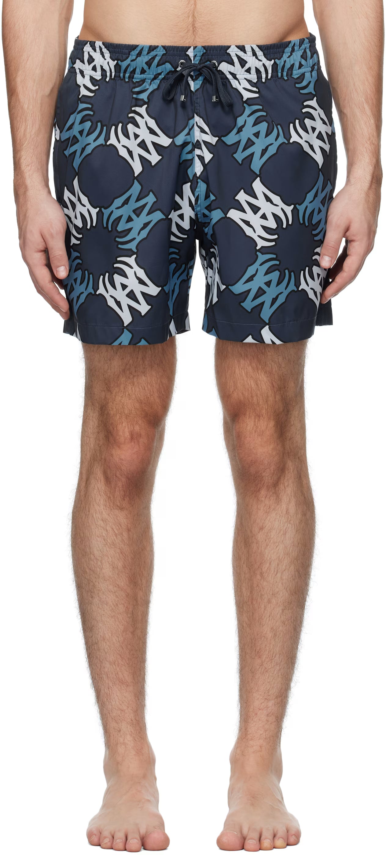 Navy MA Quad Swim Shorts