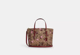 Coach Mollie Tote Bag 25 In Signature Canvas With Cherry Print - Bags | Shop From The Mirage