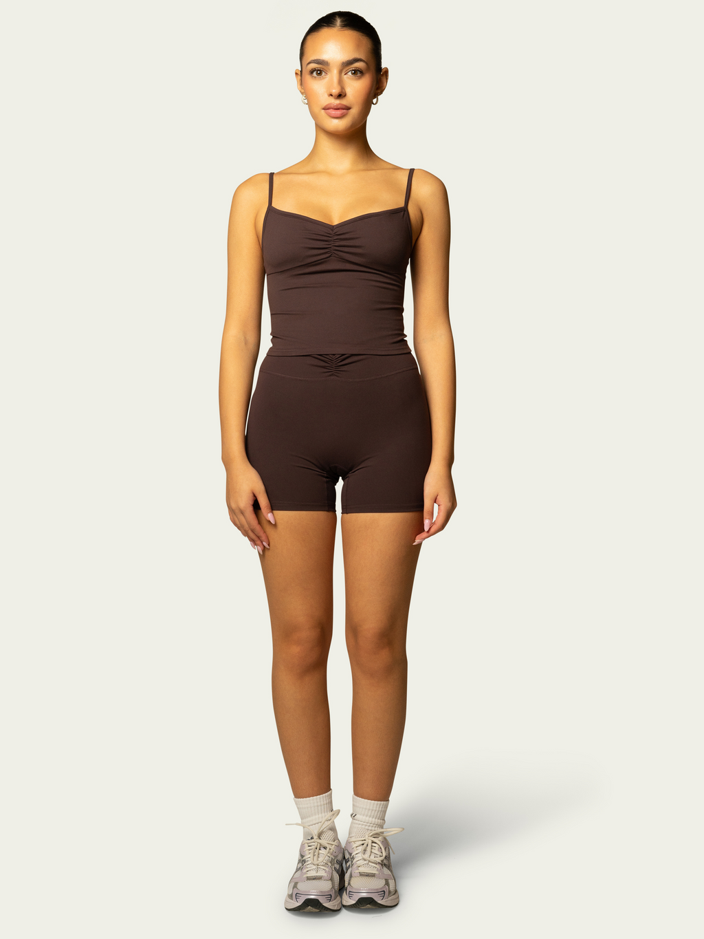 The Scrunch Short / Espresso