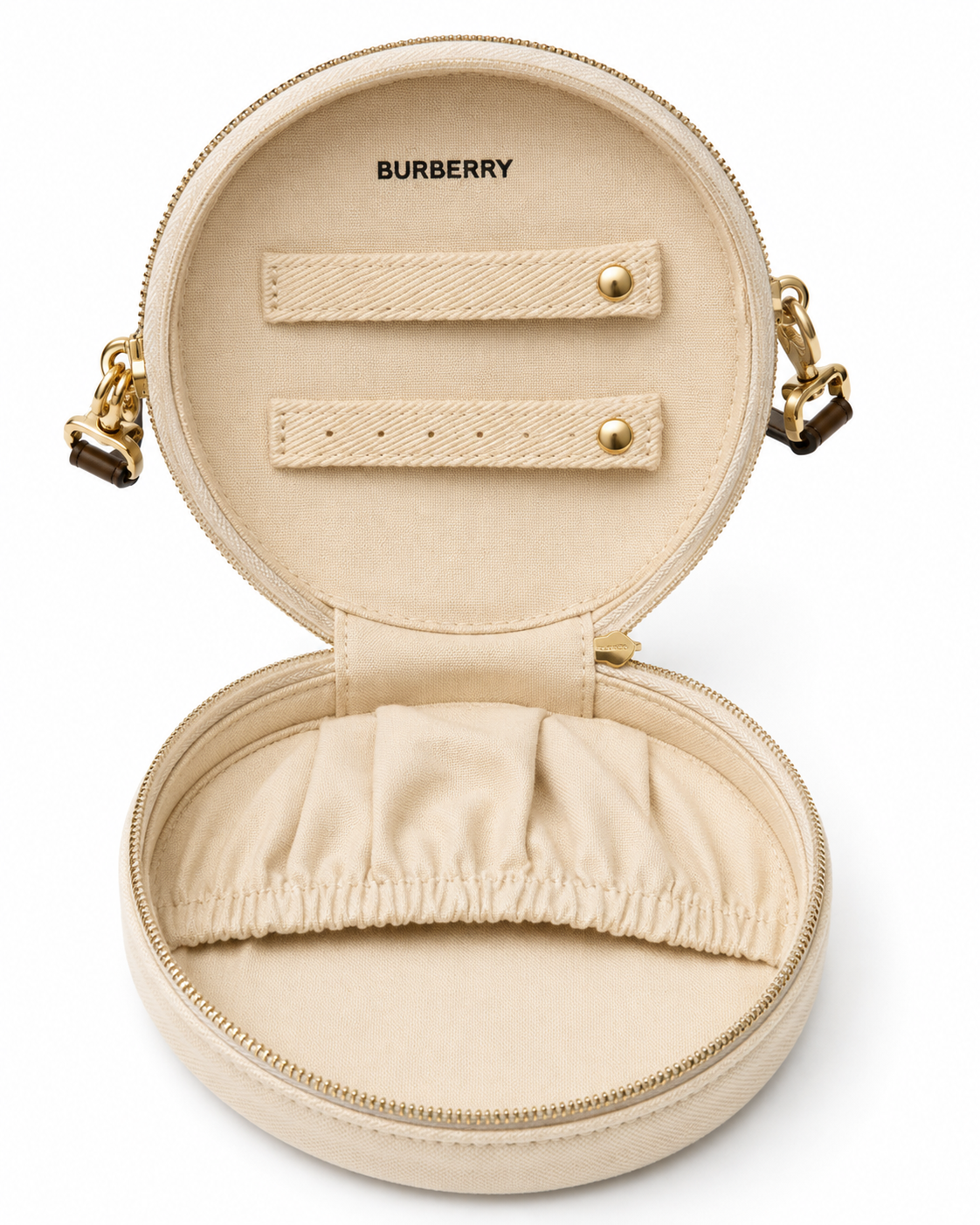 Burberry Goddess EDP VIP GWP Converted Canvas Medium Trousse Pouch Bag
