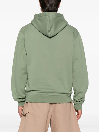 Jacquemus The Gros Grain Hoodie Green
