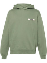 Jacquemus The Gros Grain Hoodie Green