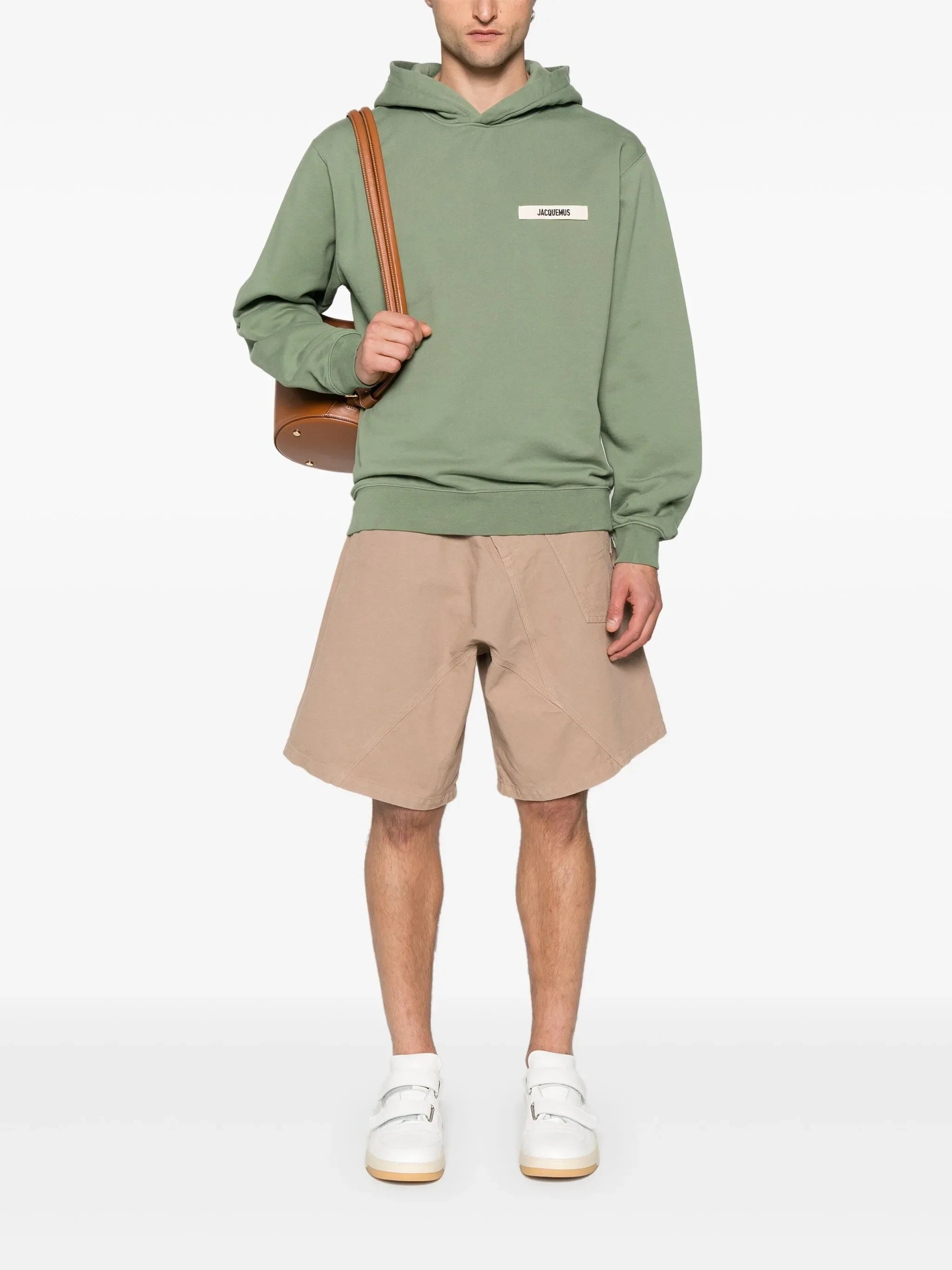 Jacquemus The Gros Grain Hoodie Green