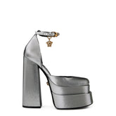 Medusa Charm Platform Heels