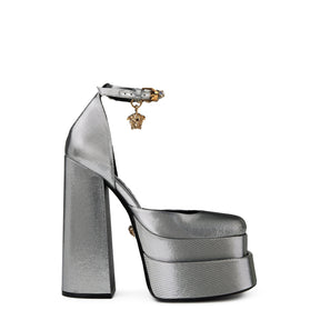 Medusa Charm Platform Heels