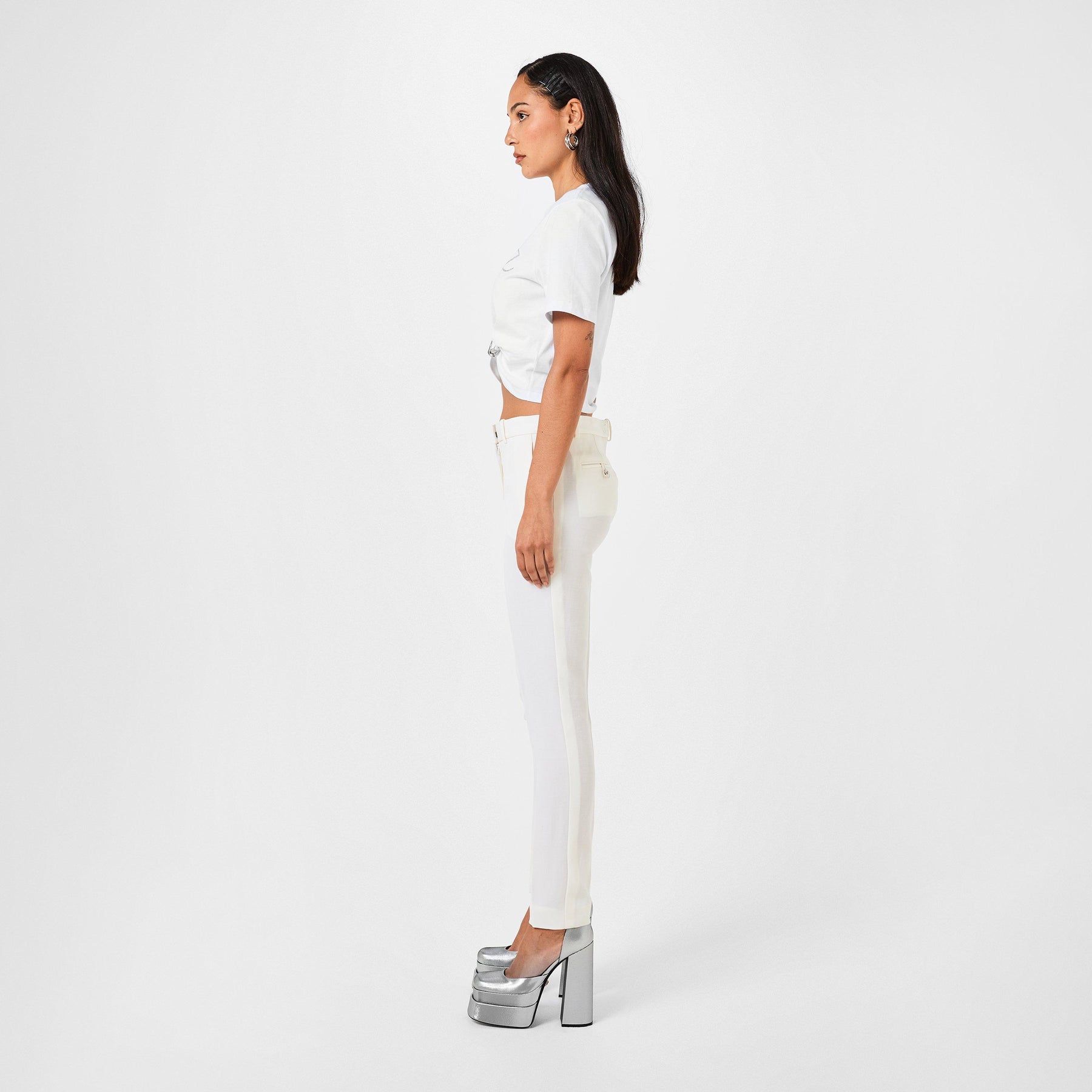 Medusa Charm Platform Heels