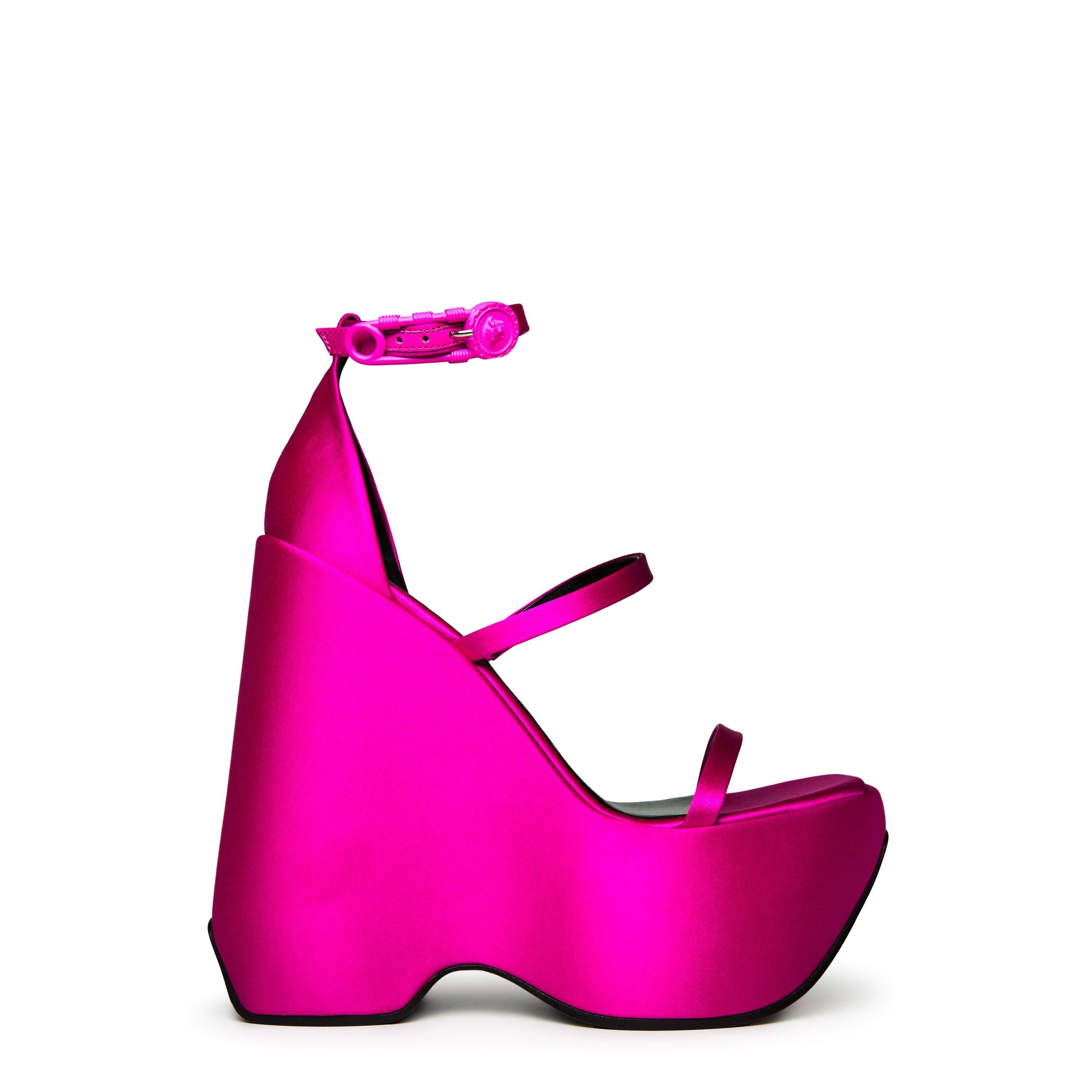 Triplatform Ankle Strap Sandals