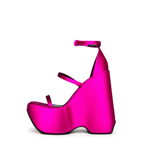 Triplatform Ankle Strap Sandals