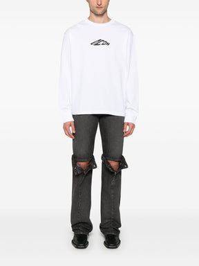 Dsquared2 New Generation Icon Logo Sweatshirt in White