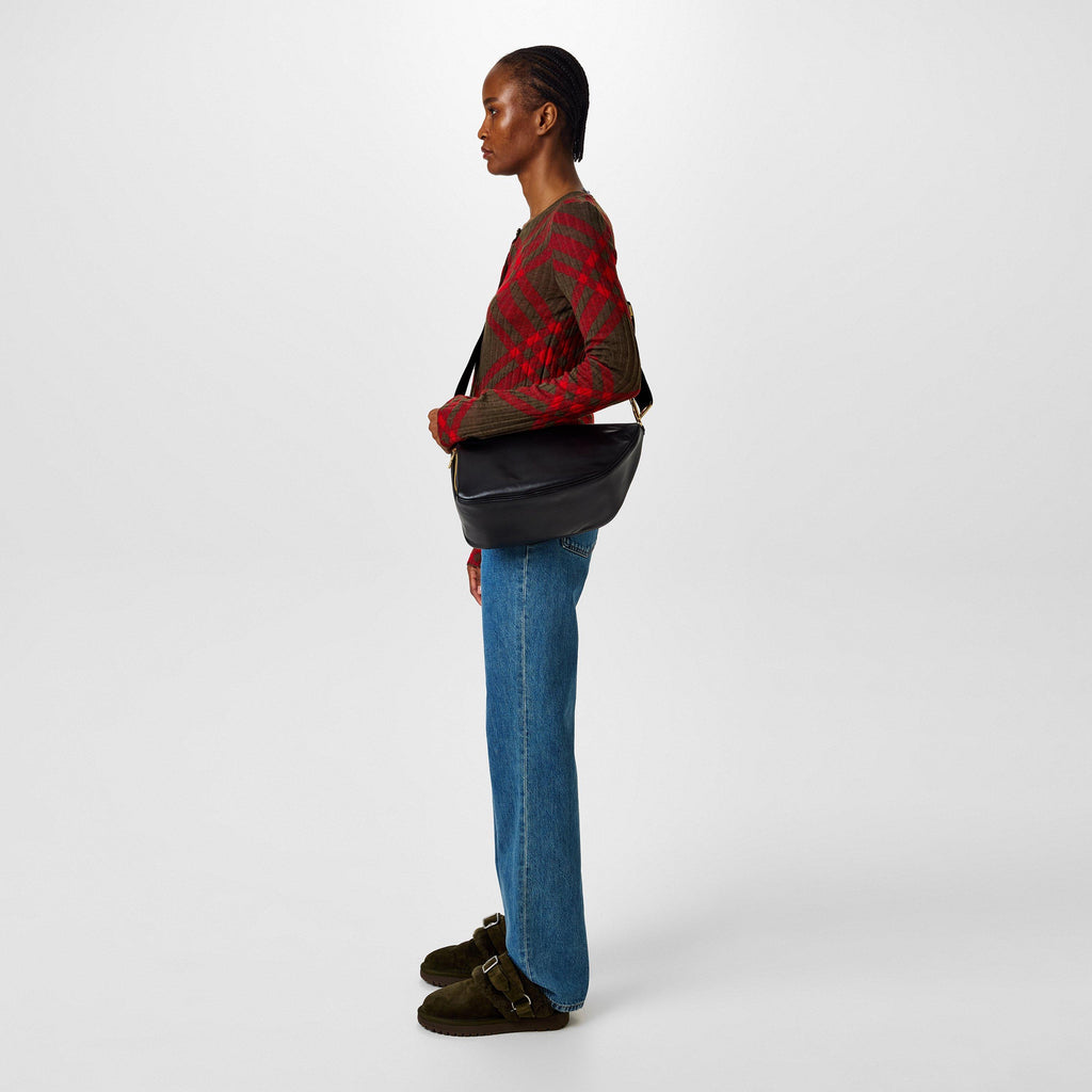 Suede And Shearling Chubby Mules