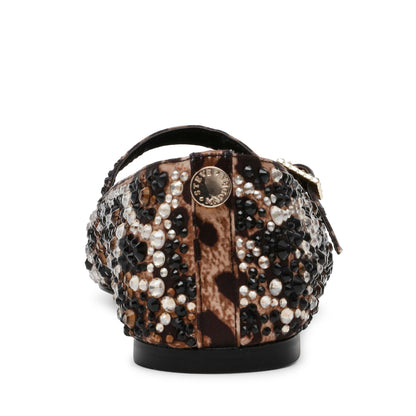 Brissa Leopard Ballet Pumps