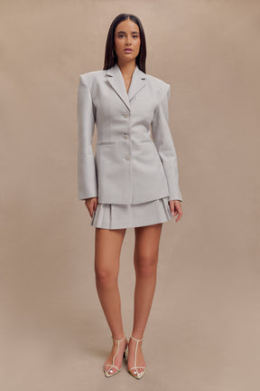Bellamy Cinched Blazer - Grey