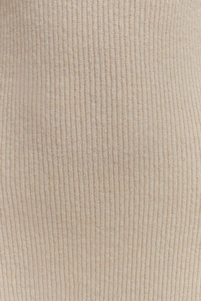 Katherine Off Shoulder Knit Maxi Dress - Ivory