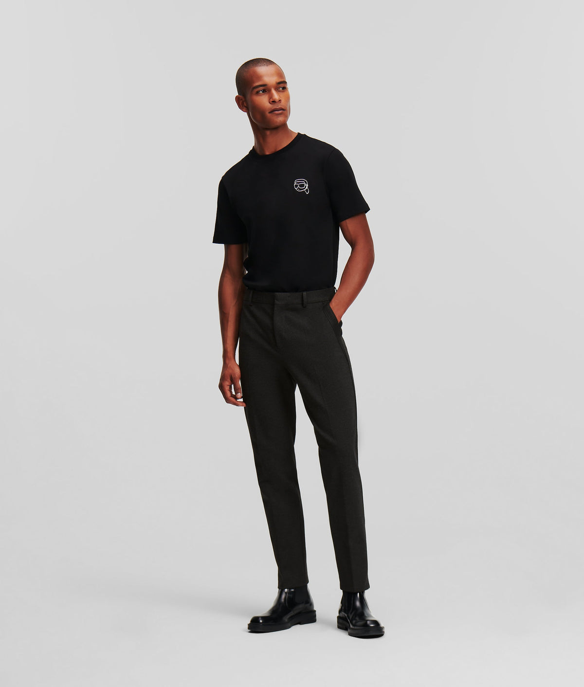 CLASSIC-FIT PUNTO TROUSERS