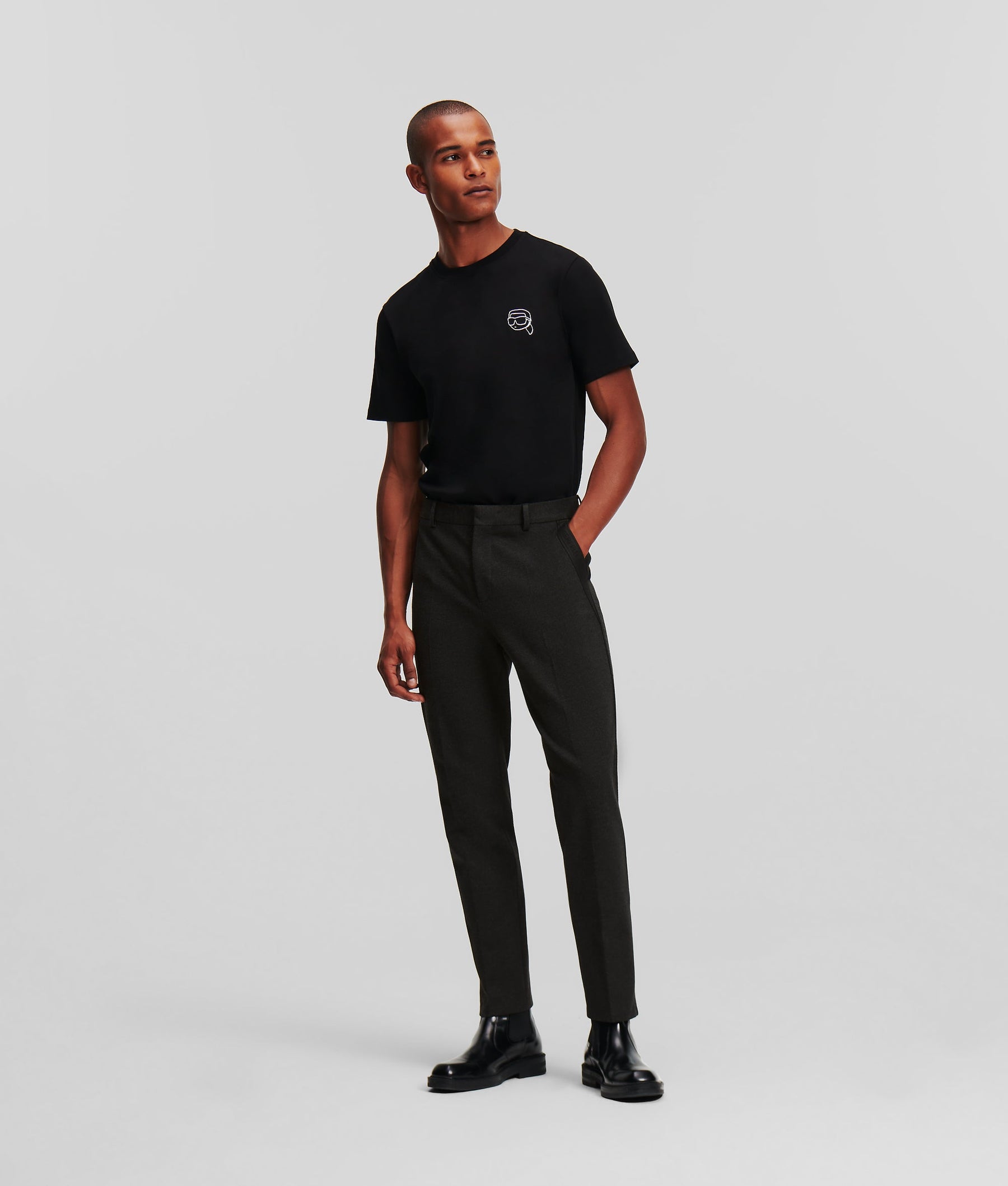 CLASSIC-FIT PUNTO TROUSERS