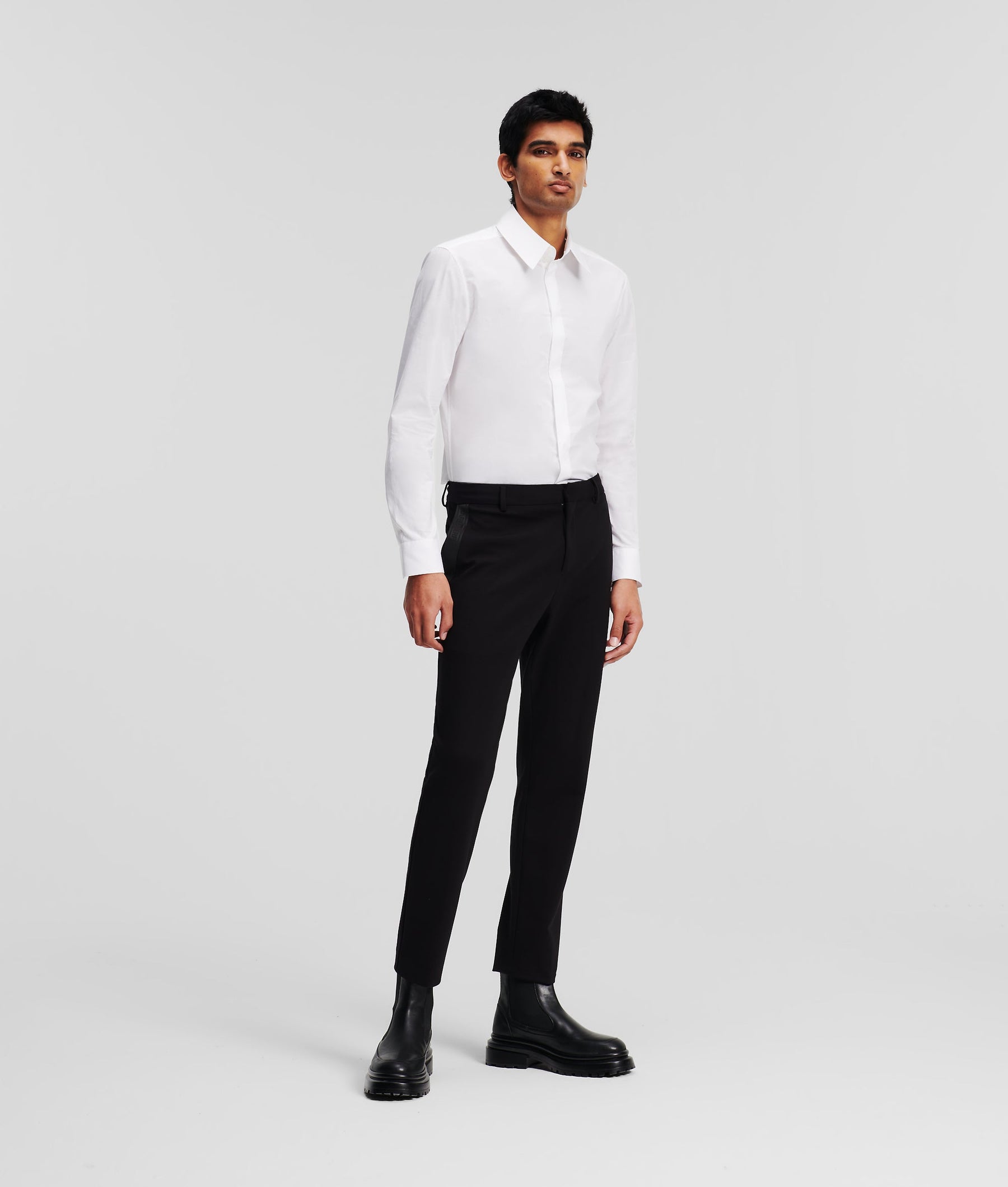 CLASSIC-FIT PUNTO TROUSERS