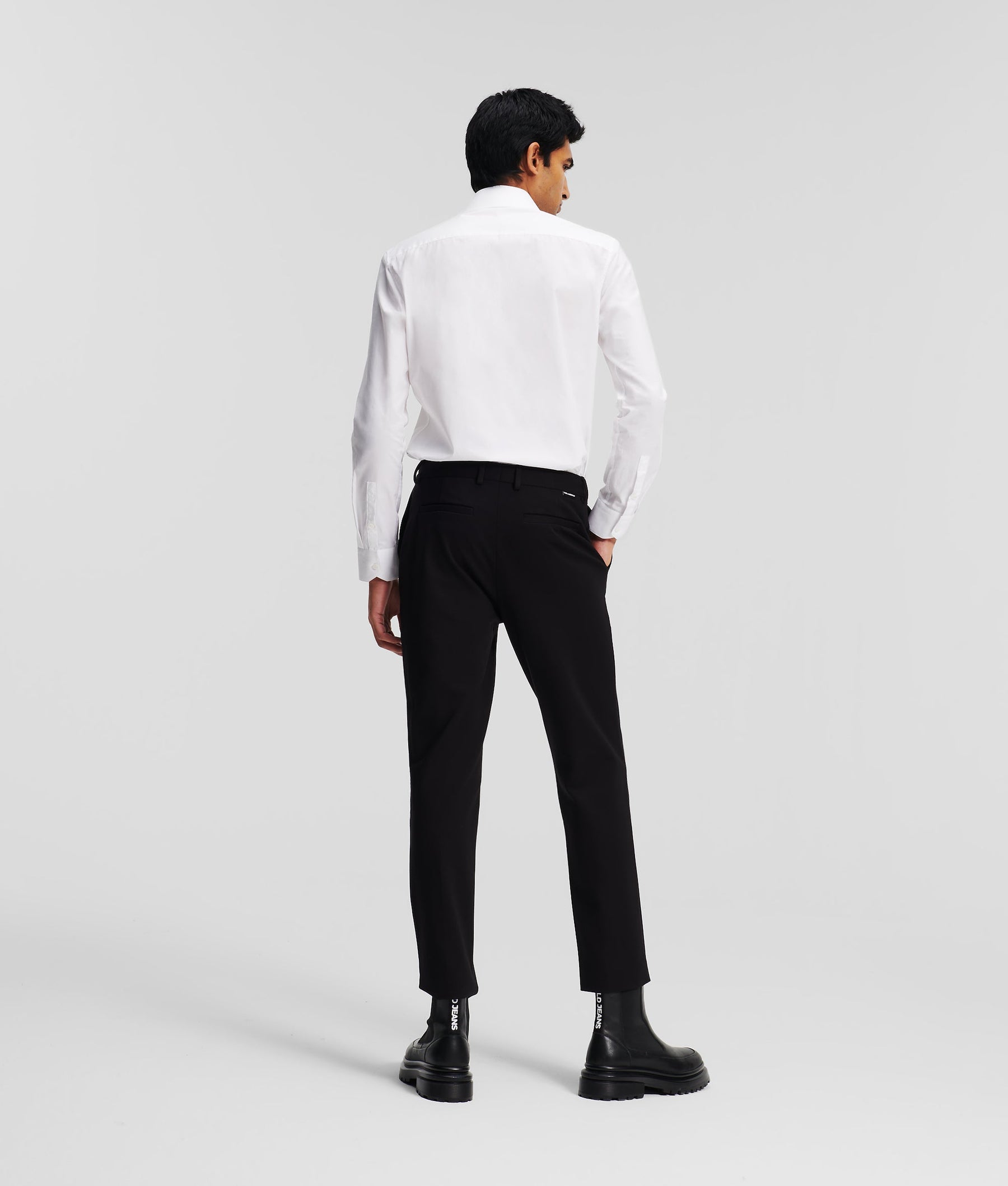 CLASSIC-FIT PUNTO TROUSERS