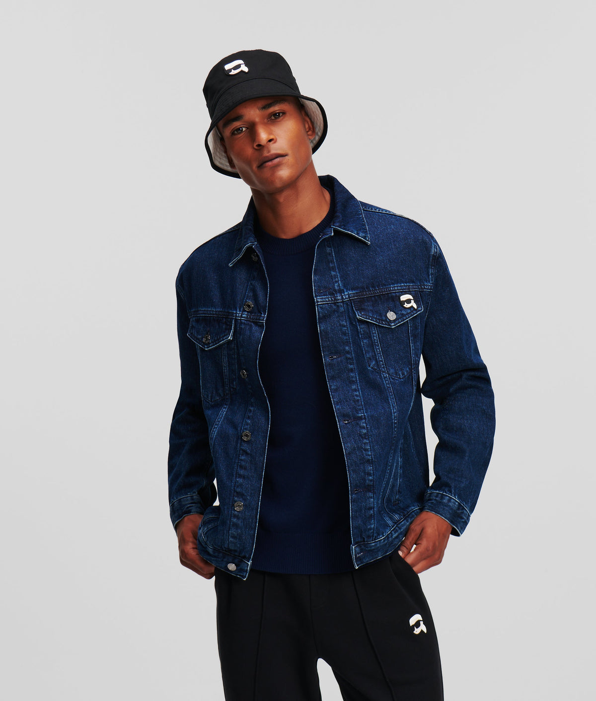 IKON SLIM-FIT DENIM JACKET