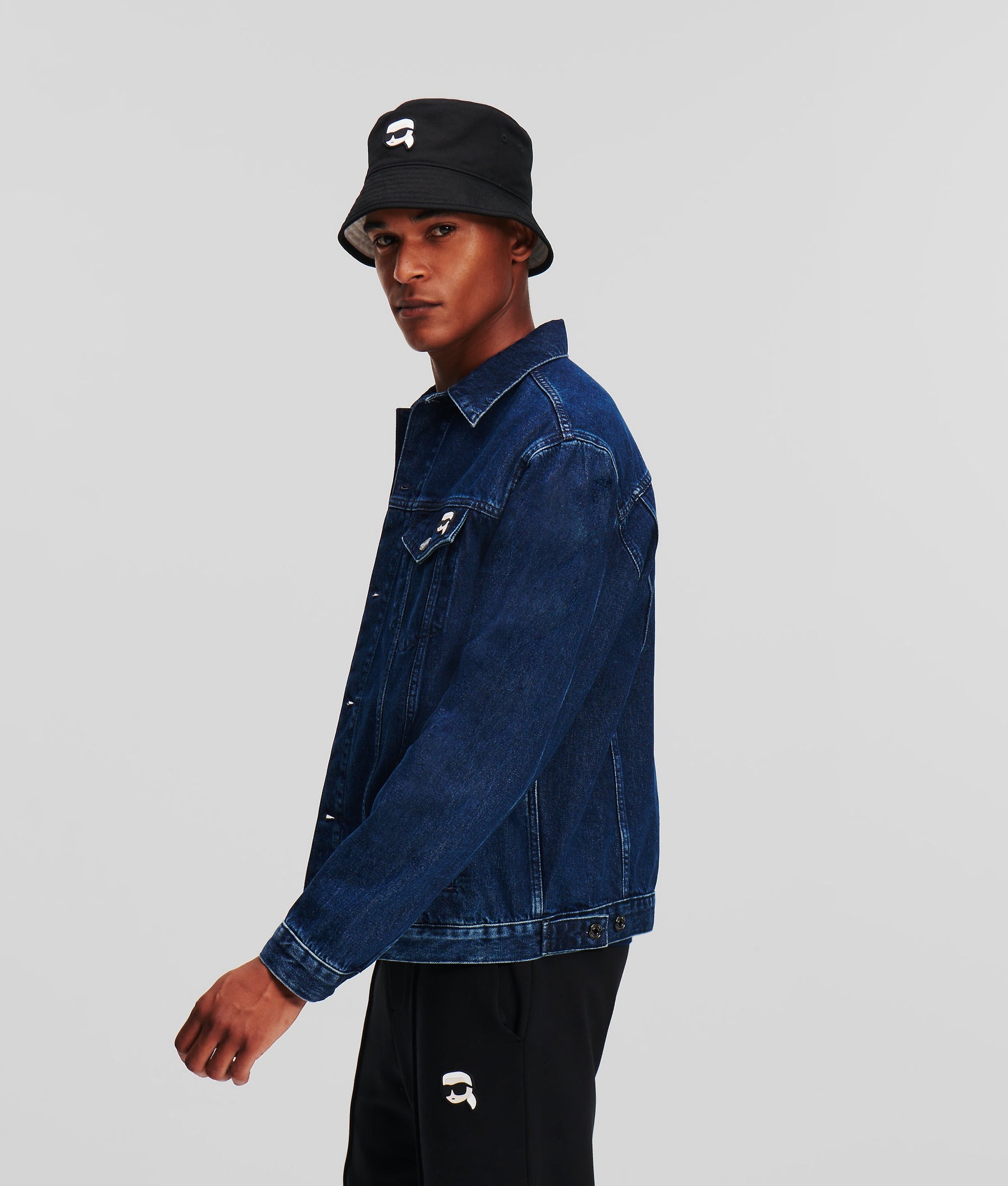 IKON SLIM-FIT DENIM JACKET