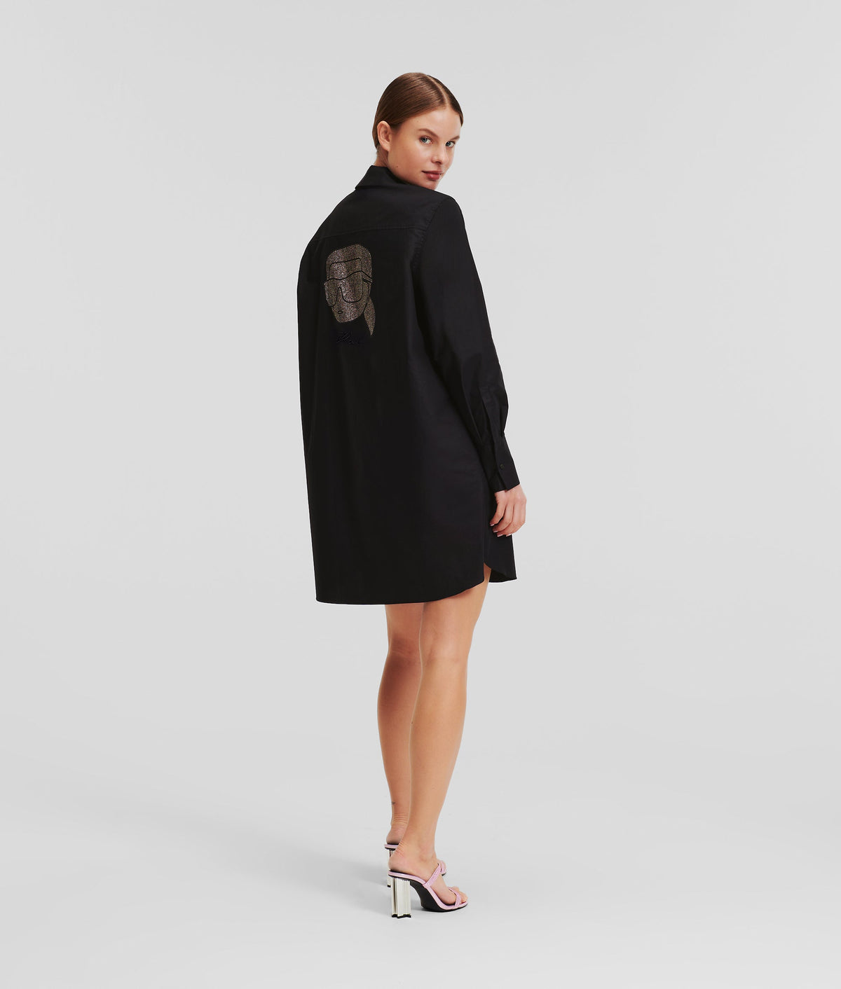 IKON RHINESTONE TUNIC SHIRT