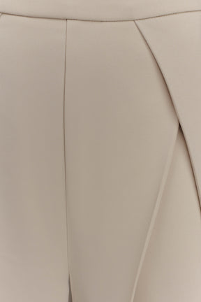 Katarina Wide Leg Suiting Pants - Sand