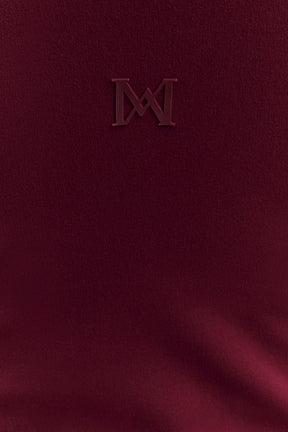 Alexandra Yoga Top - Burgundy