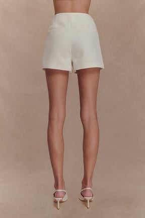 Alix Suiting Mini Skort - Ivory