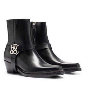 Kody Leather Ankle Boots
