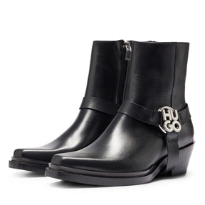 Kody Leather Ankle Boots