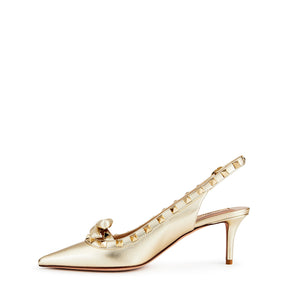 Rockstud Slingback Pumps