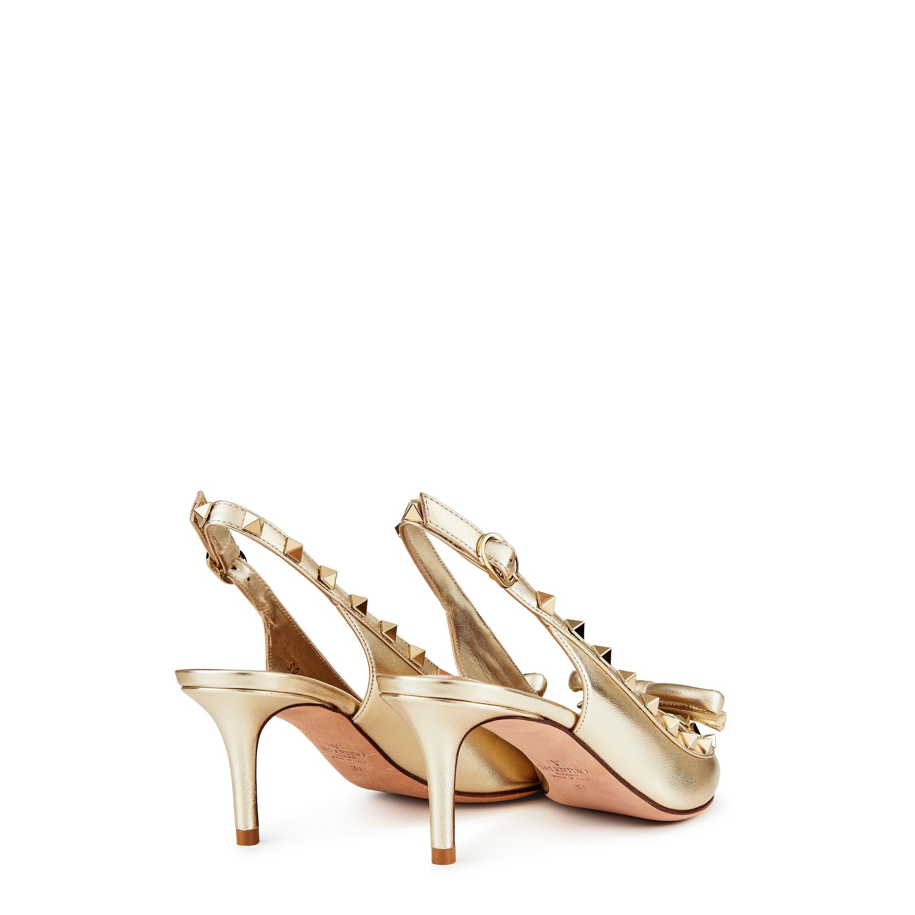Rockstud Slingback Pumps