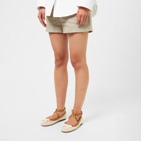 Rockstud Crochet Ballerina