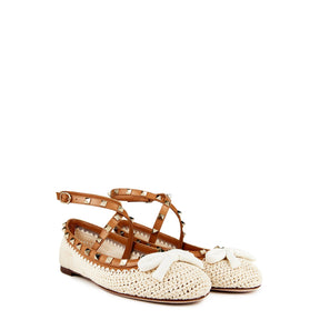Rockstud Crochet Ballerina