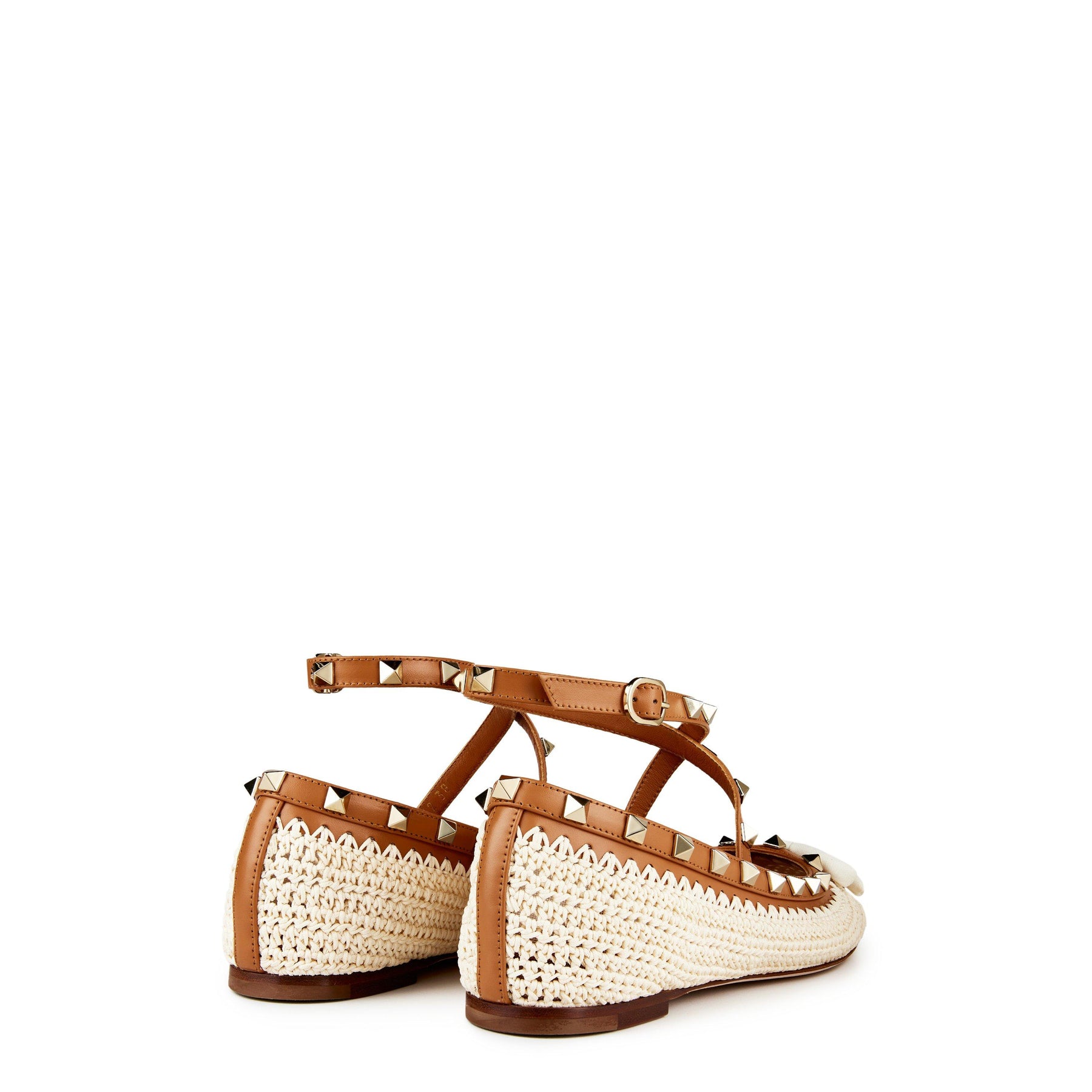 Rockstud Crochet Ballerina