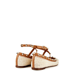 Rockstud Crochet Ballerina