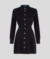 DENIM CUTOUT DRESS